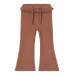 Thora leggings med sleng, Carob Brown - Lil' Atelier