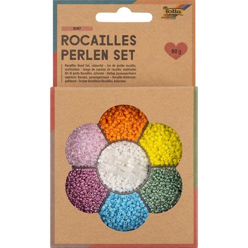 Folia Rocailles Perlesett 90g – Mixed