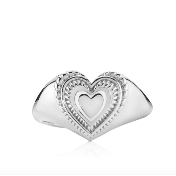 Heart Ring Silver | Heart Ring Silver Anne Sofie Krab x Sistie fra Sistie