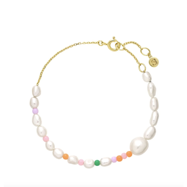 Pearl Bracelet Gold plated  | Pearl Bracelet Gold plated  Anne Sofie Krab x Sistie fra Sistie 