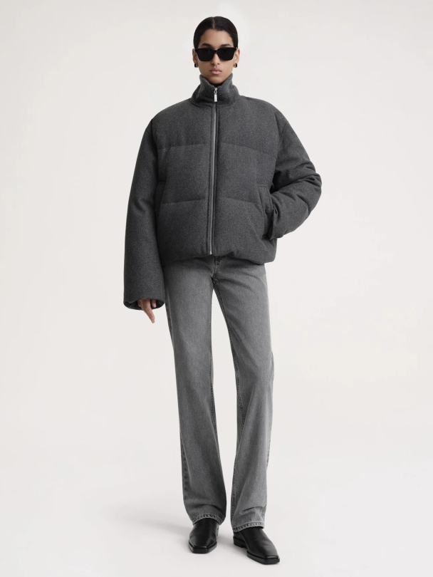 Flannel Puffer Jacket - Image 1