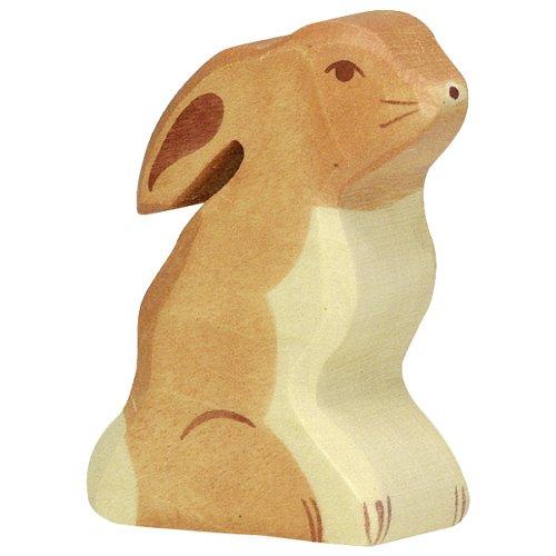 Holztiger | Hare sittende