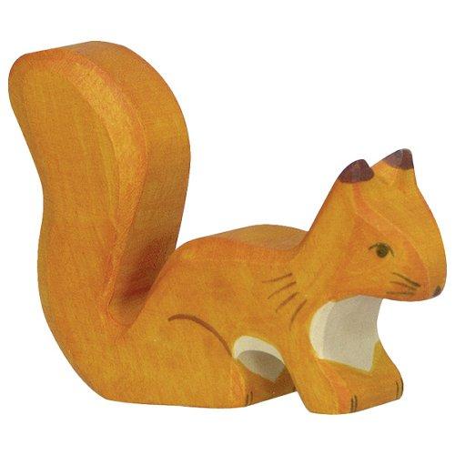 Holztiger | Ekorn stående - Oransje