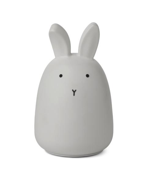 LIEWOOD - WINSTON NATTLAMPE RABBIT DUMBO GREY