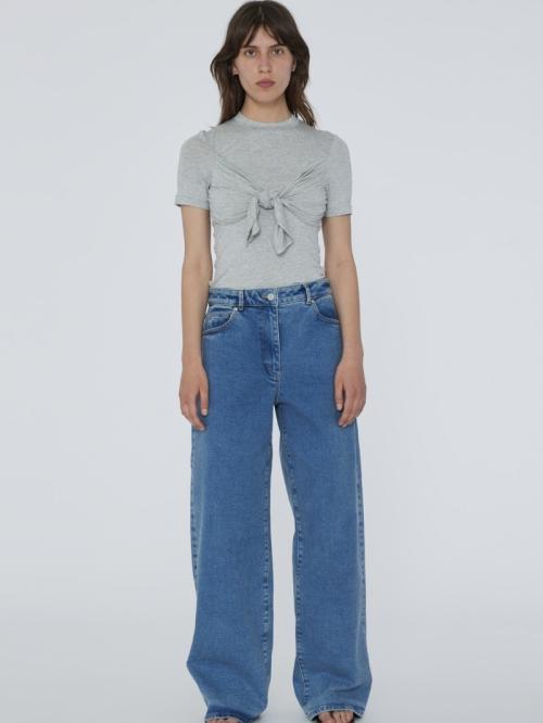 Cocoon Denim Pants