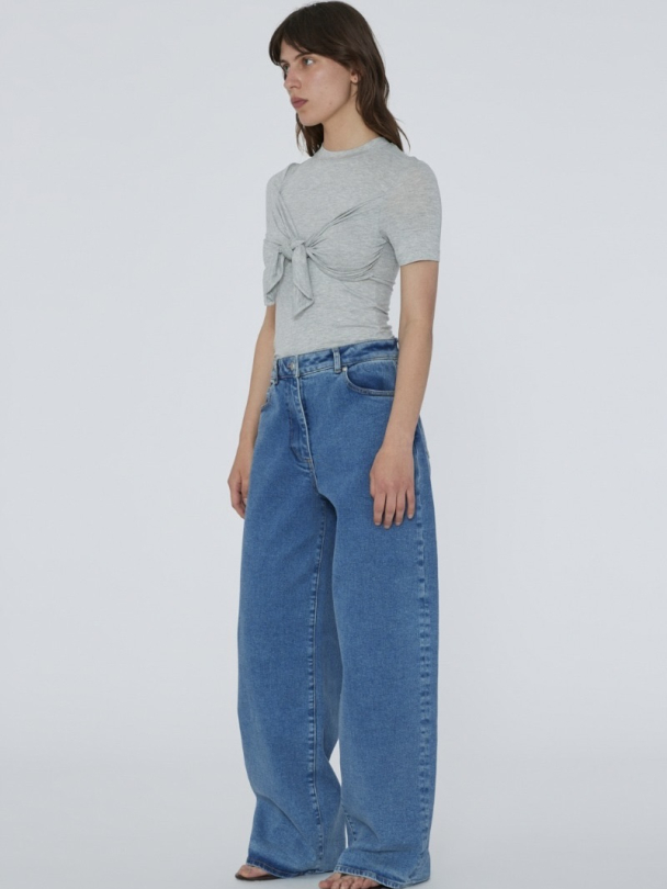 Cocoon Denim Pants - Image 3