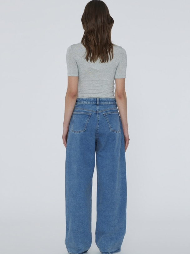 Cocoon Denim Pants - Image 4