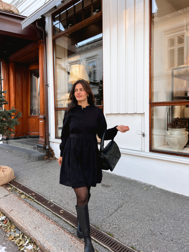 Gia Dress - Black  - Image 4