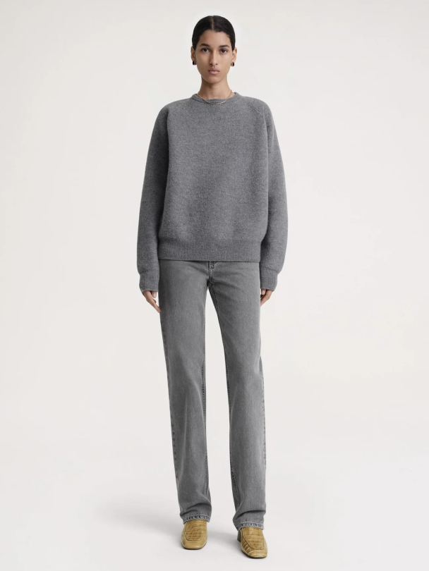 Crew-Neck Wool Knit - Image 1