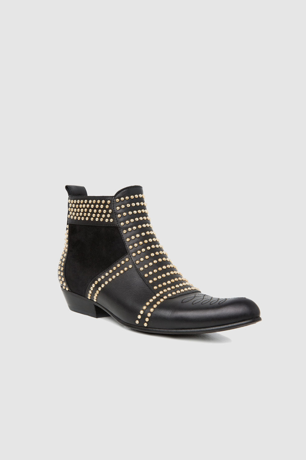 CHARLIE BOOTS - GOLD STUDS - Image 3