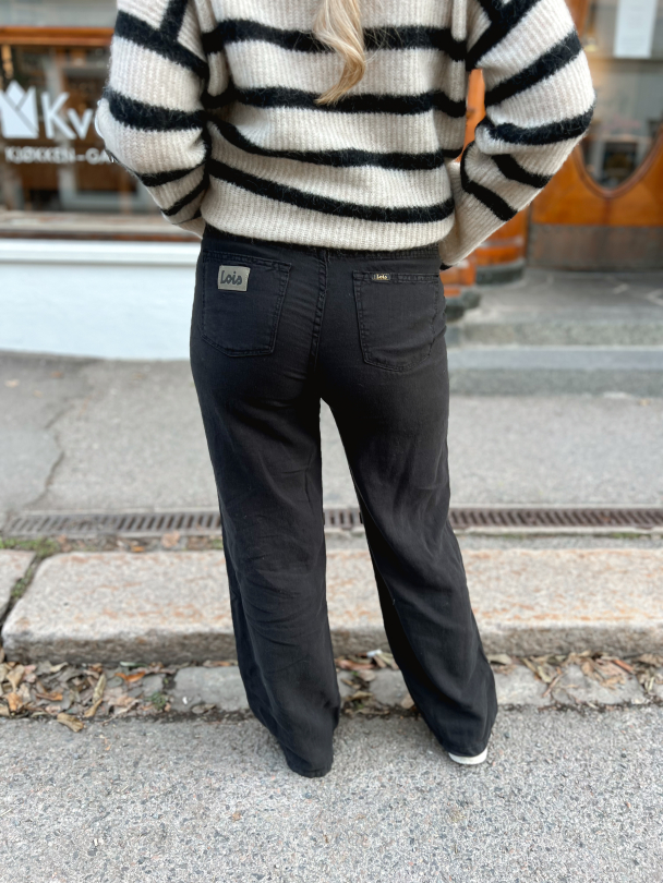 Culotte Linen Color - Black  - Image 2