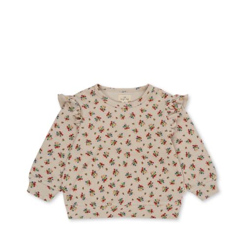 KONGES SLØJD - ITTY FRILL SWEATSHIRT FIFI FLEUR