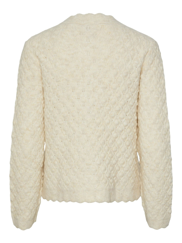Y.A.S Bubble Knit Cardigan - Image 3