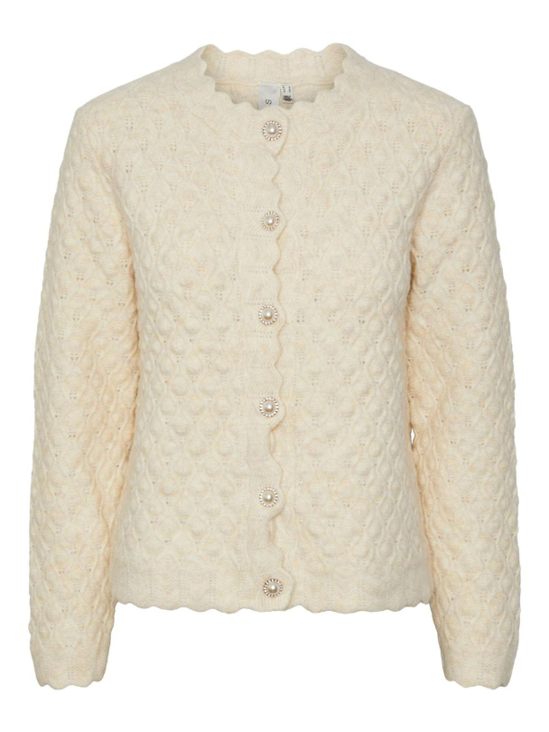 Y.A.S Bubble Knit Cardigan - Image 4