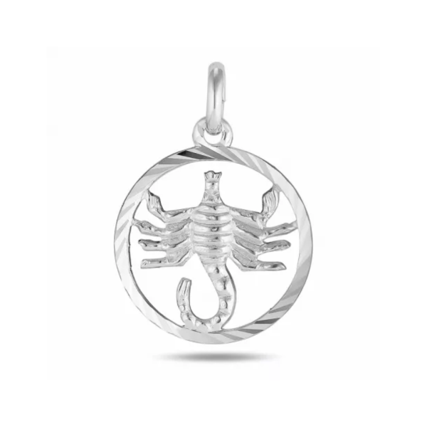 Anheng - Stjernetegn (skorpion) sølv