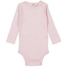 Body Plain Modal LS - Lilac Bloom