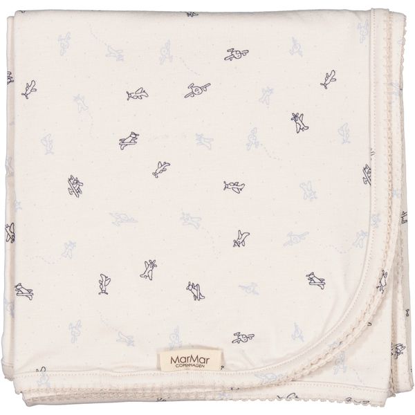 MarMar | Alida Blanket Modal Smooth - Airplanes