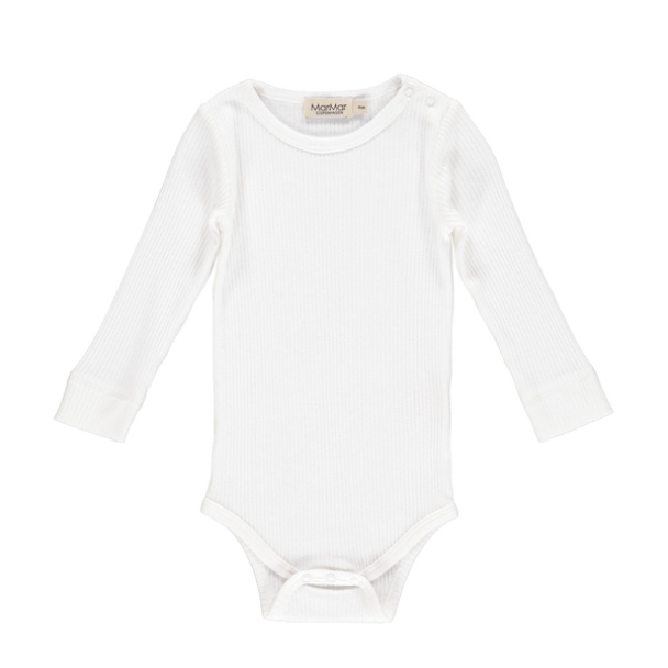 MarMar | Body Plain Modal LS - Gentle White