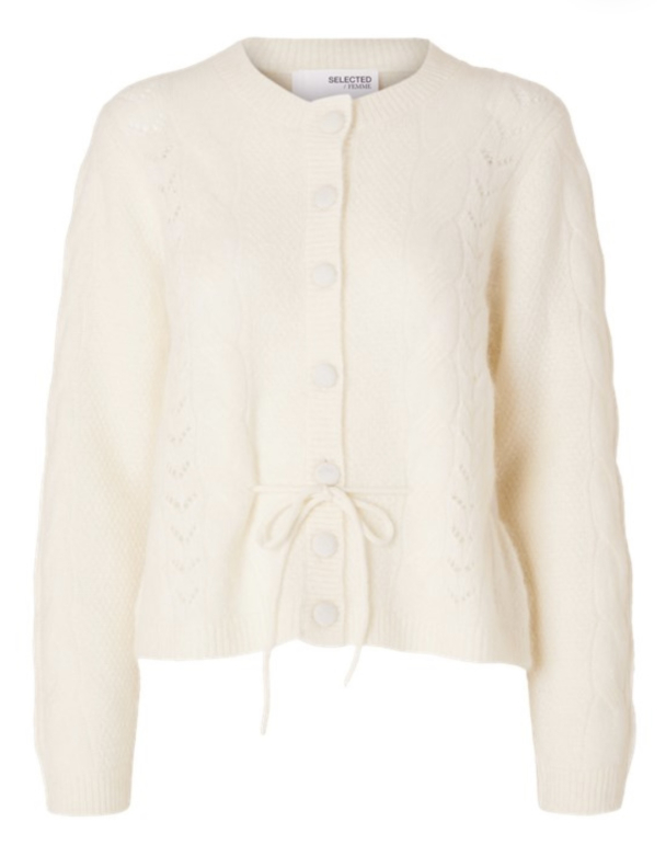 Vera Knit Belt Cardigan - Birch - Image 2
