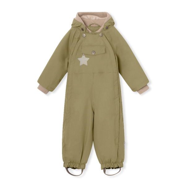 MINI A TURE | MATWISTO Vårdress Fleece - Aloe Green - Image 1