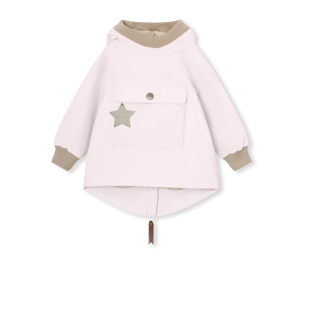 MINI A TURE | MATBABYVITO Vårjakke Fleece - Mauve Chalk - Image 1