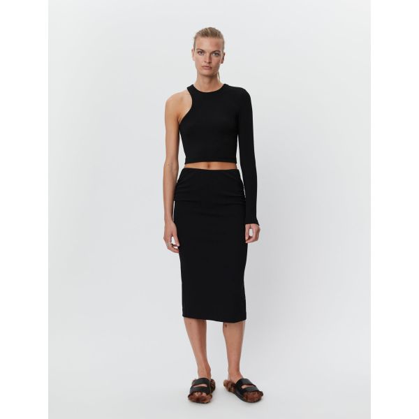 Duncan All Day Jersey Skirt - Black