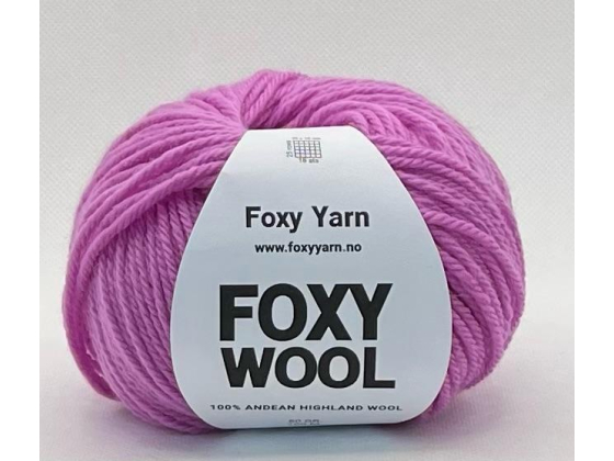 Foxy Wool Pink Orchid