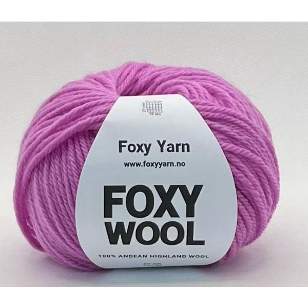 Foxy Wool Pink Orchid