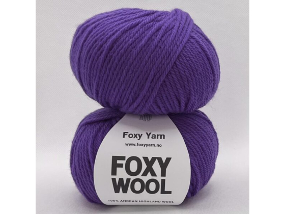 Foxy Wool Purple rain