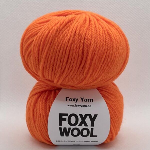 Foxy Wool Hot Papaya