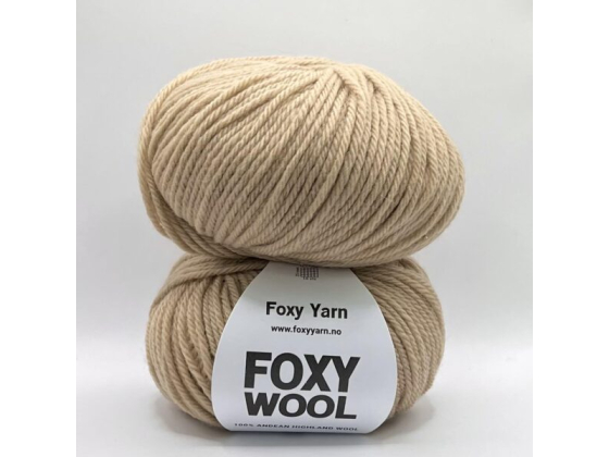 Foxy Wool Peanut Butter