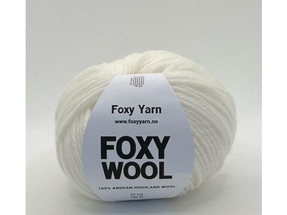 Foxy Wool China White