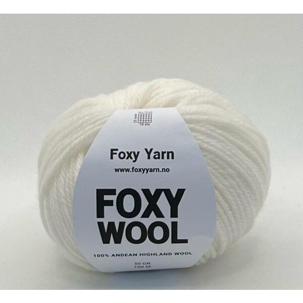Foxy Wool China White
