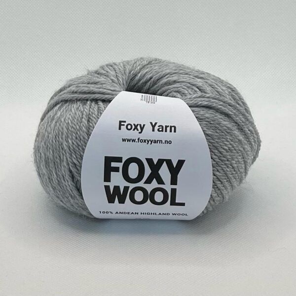 Foxy Wool Silver fox