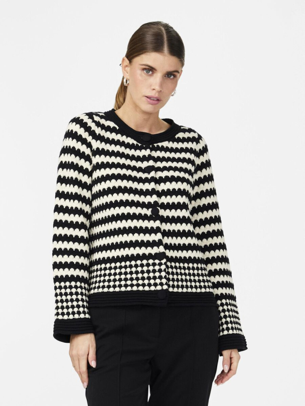 Y.A.S Chester Knit Cardigan - Image 3