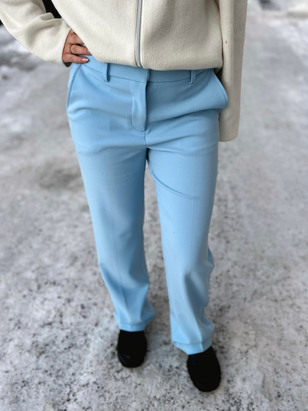 Likka High Waisted Pants - Clear Sky - Image 1