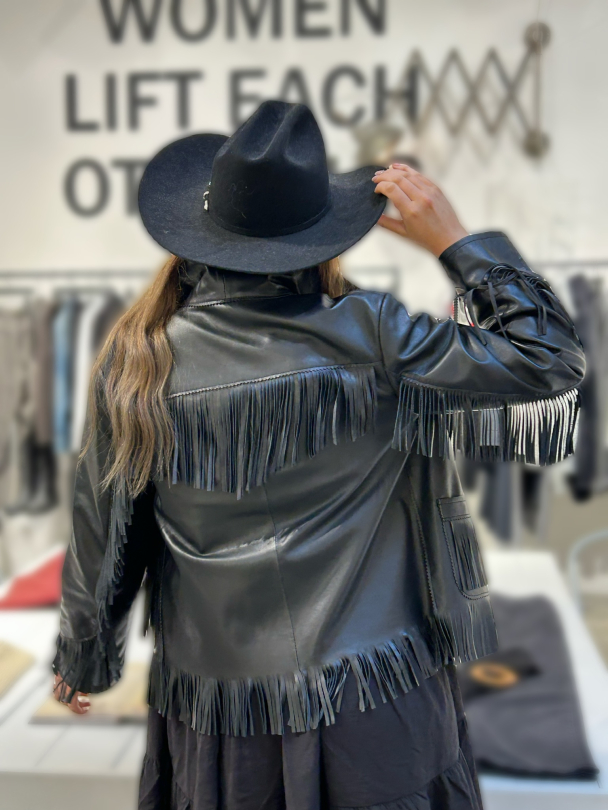 LINE OF OSLO Davy Leather Jacket - Image 1