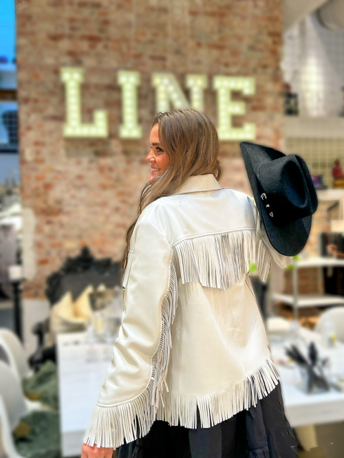 Line of Oslo Nico Velvet Blazer main image 0