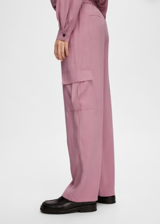 Alienor Cargo Pants - Foxglove  - Image 3