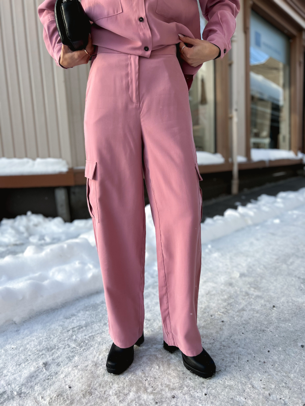 Alienor Cargo Pants - Foxglove  - Image 5