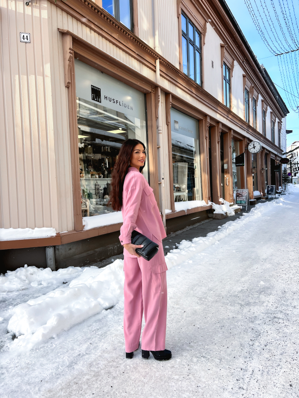 Alienor Cargo Shirt - Foxglove  - Image 4