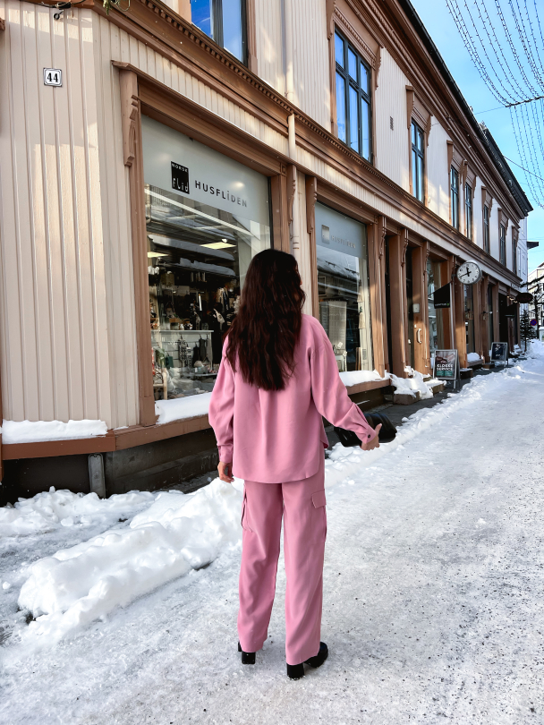 Alienor Cargo Shirt - Foxglove  - Image 6
