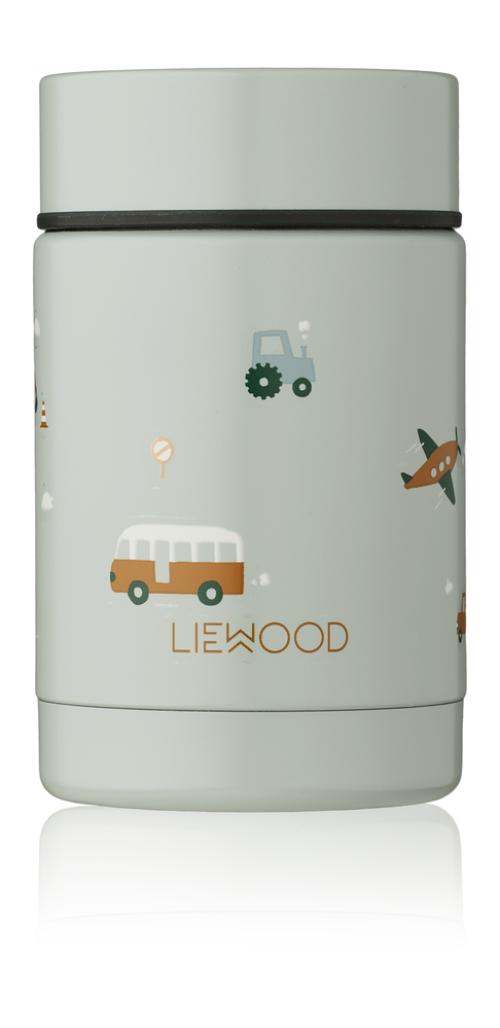 LIEWOOD - NADJA FOOD JAR VEHICLES/DOVE BLUE MIX