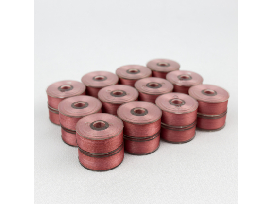 DBP15-221  Deco-Bob  Prewound bobbin Dusty Rose 12per/blister 