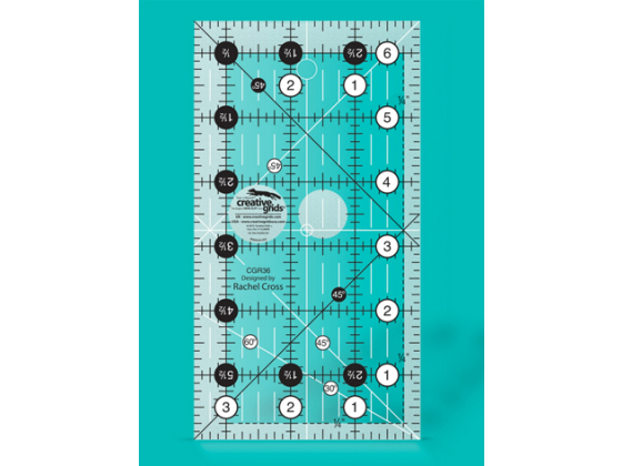 Quilt Ruler 3½'' x 6½'' CGR36