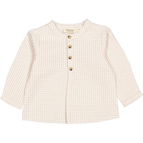 MarMar | Totoro Skjorte - Grey Sand Gingham