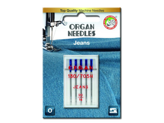  Jeans nål #90 - 5 stk 