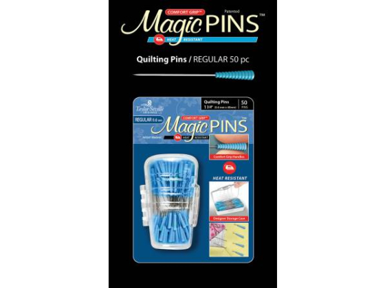 Tailor Mate Magic Pins In Designer Case 50pc # 217153