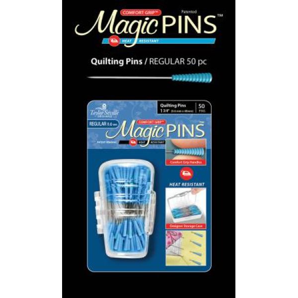 217153  Tailor Mate Magic Pins In Designer Case 50pc 