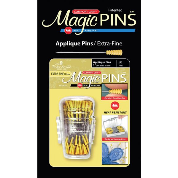 21952 Magic Pins Applique EXTRA FINE 50pc 